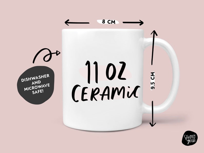 Personalised Dalmatian Print 11oz Ceramic Mug Digitally Etsy UK