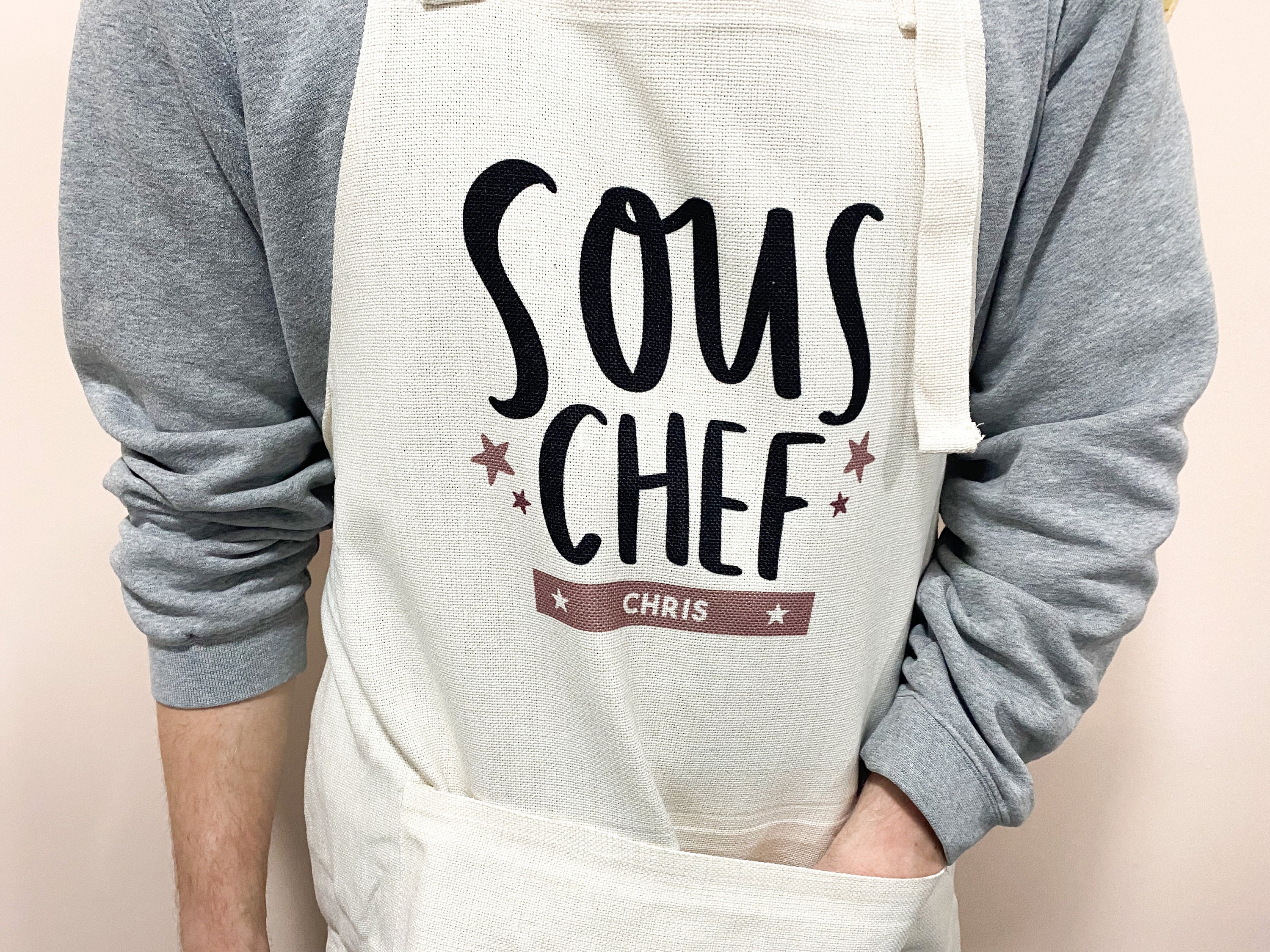 Chef and deals sous chef aprons