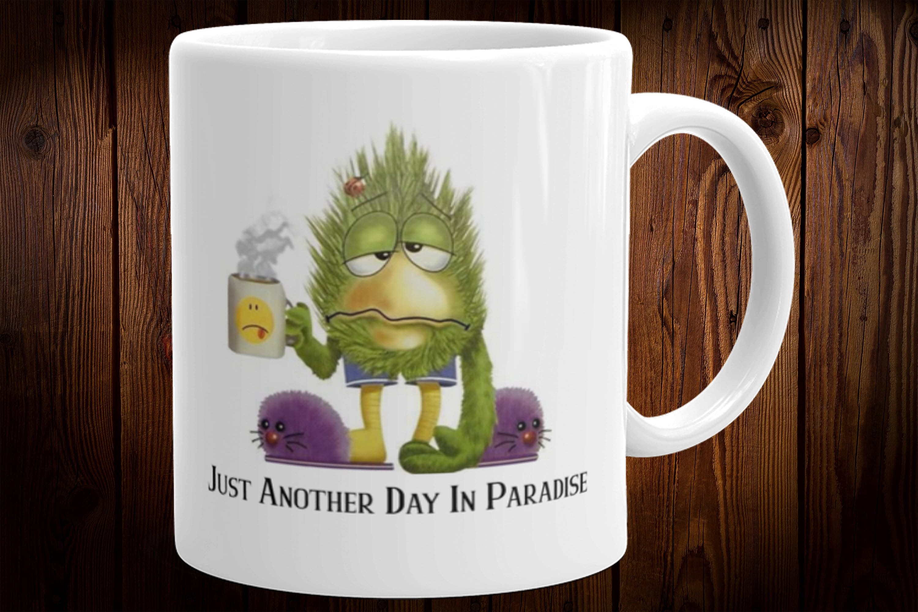 Apenas otro día en la taza de café del paraíso Etsy