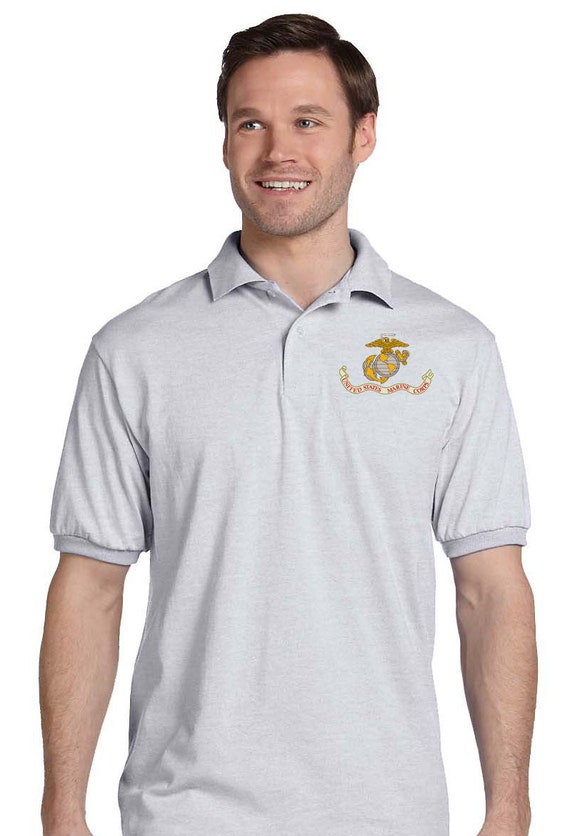 usmc polo