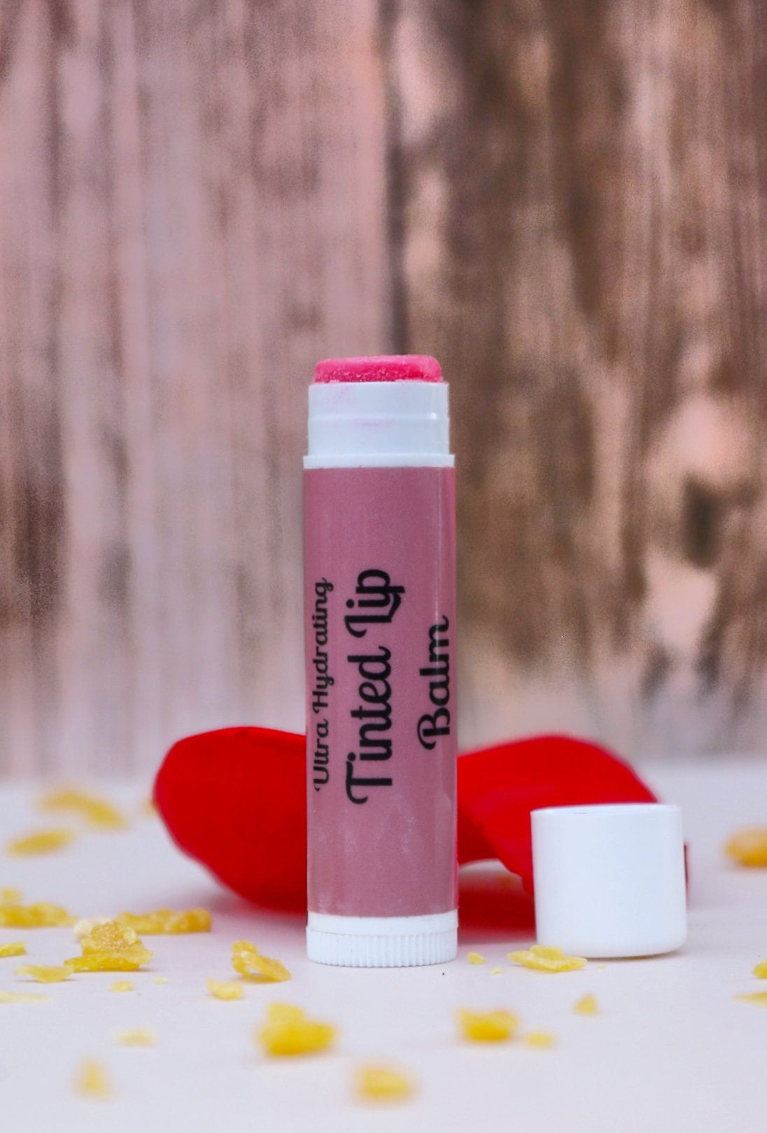 Rose Tinted Lip Balm Tinted Natural Lip Balm SPF Tinted Lip Balm