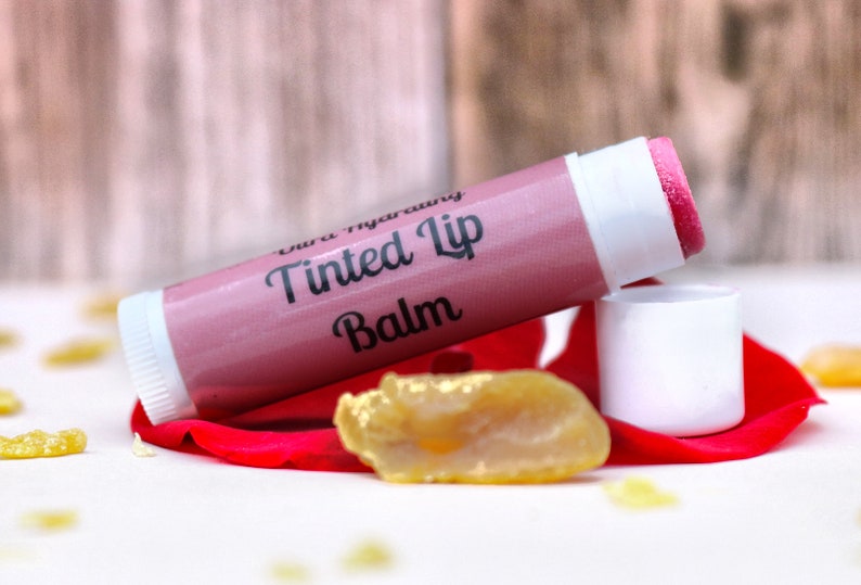 Rose Tinted Lip Balm Tinted Natural Lip Balm SPF Tinted Lip Balm