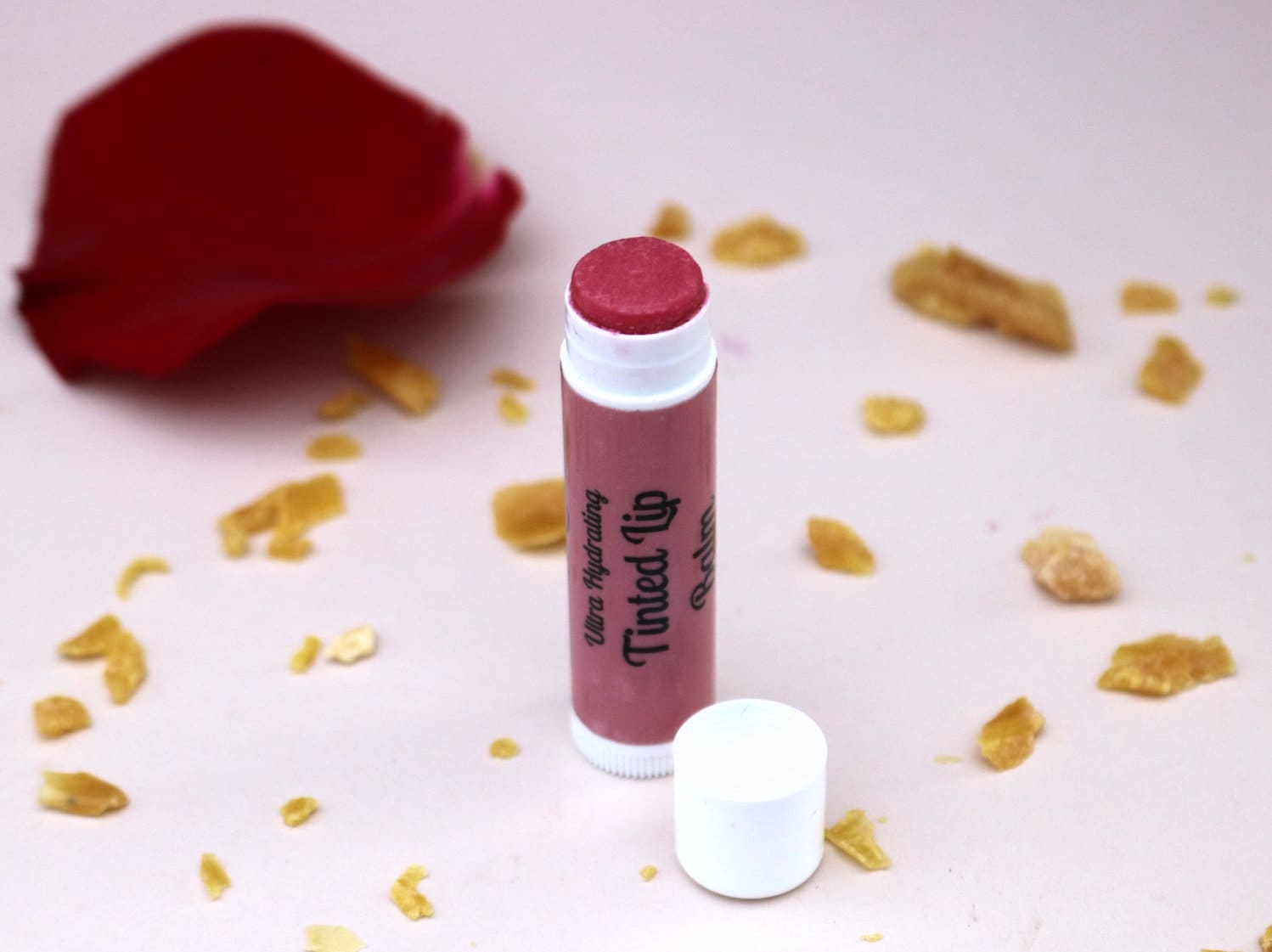 Rose Tinted Lip Balm Tinted Natural Lip Balm SPF Tinted Lip Balm
