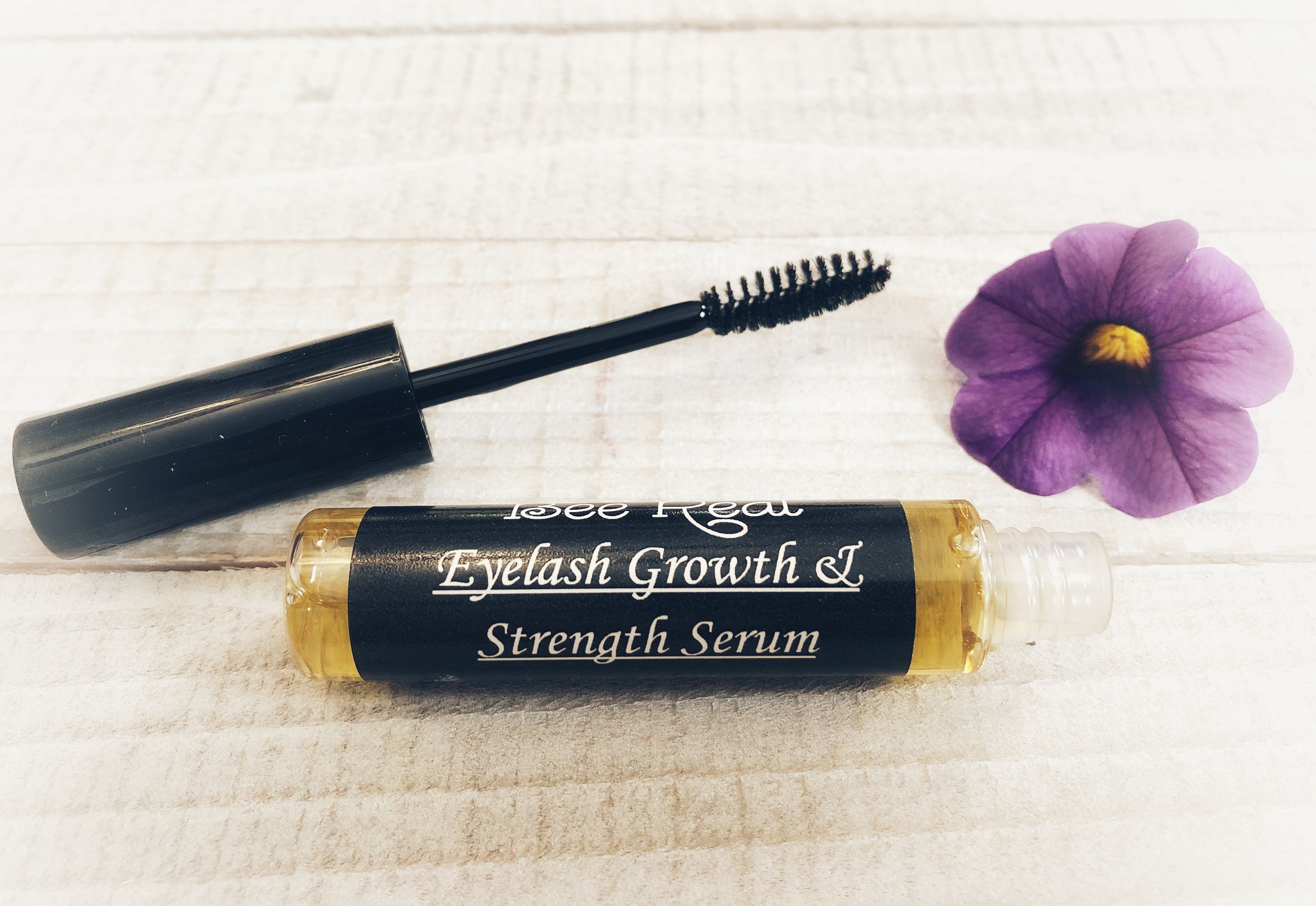 Eyelash Growth & Strength Serum Castor Oil Lash Growth Etsy