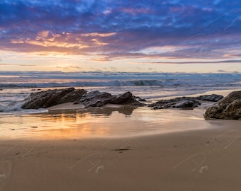 Fine Art Photo Print | Corona Del Mar Sunset | California Picture Wall Art | Nature Landscape Photography | Orange County Beach Home Decor