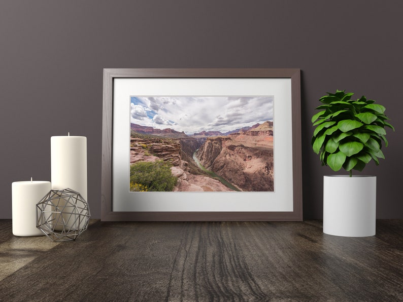 Fine Art Photo Print Bright Angel Grand Canyon Arizona Wall Art Nature and Landscape Photography Colorado River Picture AZ Standard Photo Print