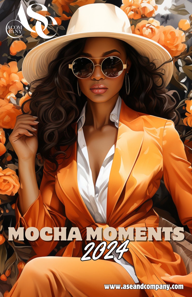 Afrocentric Black Woman Calendar 2024 Etsy UK