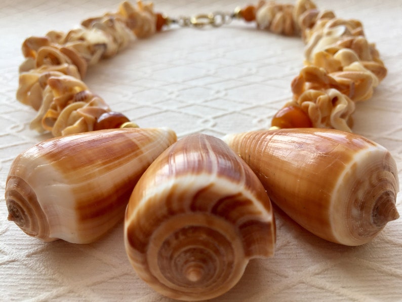 Vintage African Sea Shell Necklace48cm Mali Sea Shells Etsy