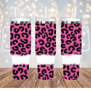 40oz Quencher Tumbler Wrap PNG, 40oz Puffy Tumbler Wrap PNG, 40oz Leopard Tumbler Wrap PNG, 40oz Tumbler Wrap