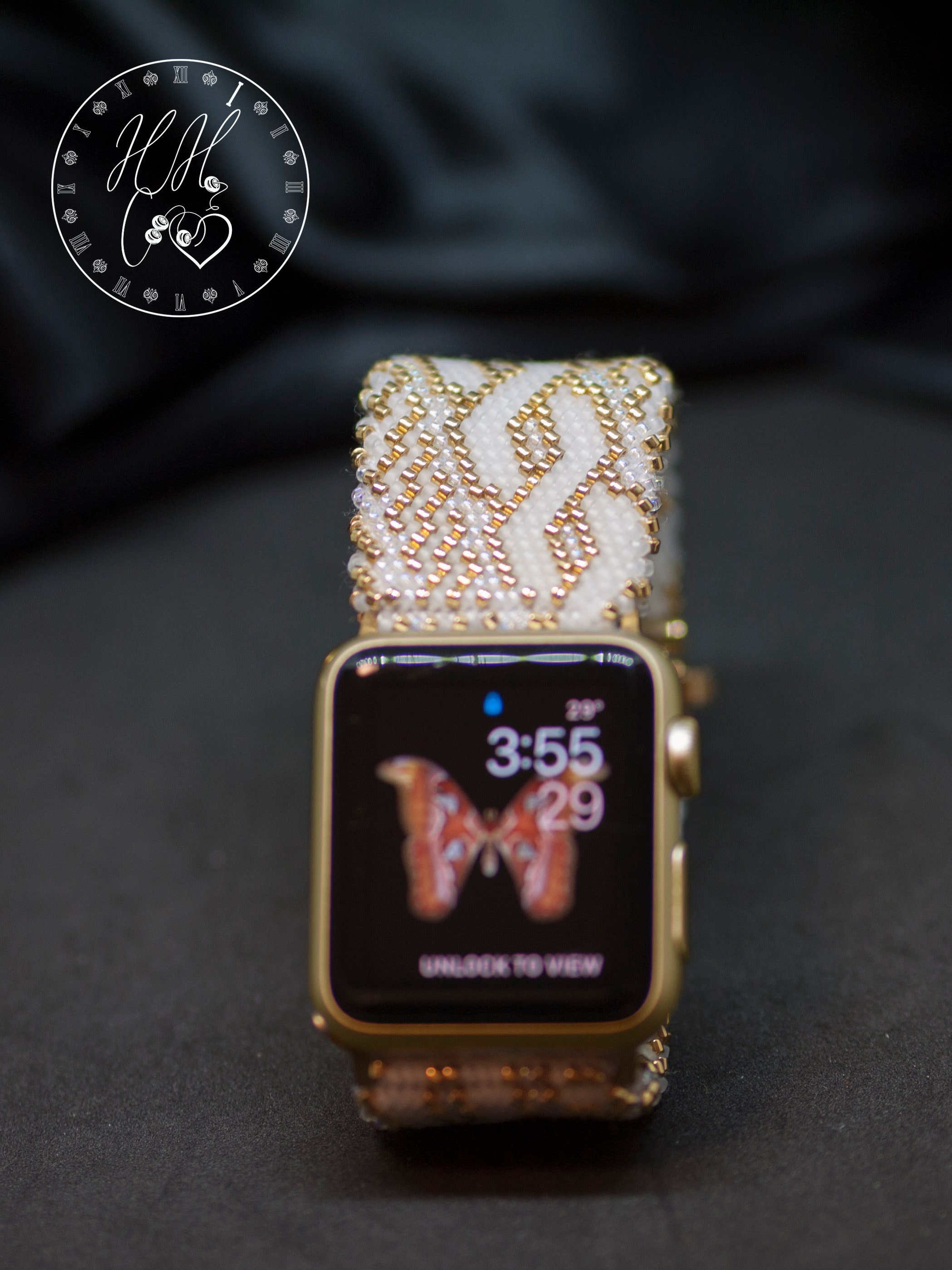 Smartwatch Bracelet Gold Apple Watch Band FitBit Band | Etsy