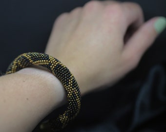 Snake print Bracelet - Python bracelet - Pet Snake bracelet - Realistic bracelet