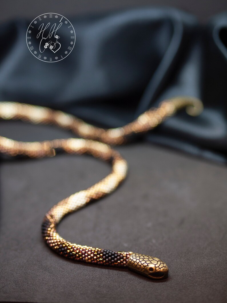 Ball Python skin PDF pattern Crochet with seed beads | Etsy