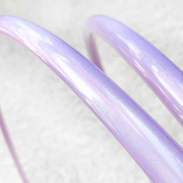5/8 Lavender Stardust Glitter Polypro Hula Hoop, Pixie Purple Performance Dance Hoop, Push-Button Collapsible for Travel