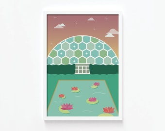 MO Botanical Garden | Poster | St. Louis