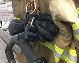 Porte-gants de pompier avec lettrage personnalisé QUALITÉ