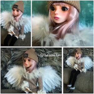 Full set / BJD Doll / angel / 11.8 inch / 1/6 scale / posable / art doll / ball jointed