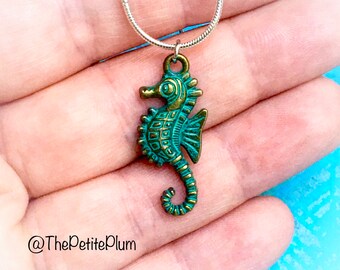 Miniature / seahorse / necklace / pendant / pendants / necklaces / fish / minis / miniatures / jewellery / jewelry