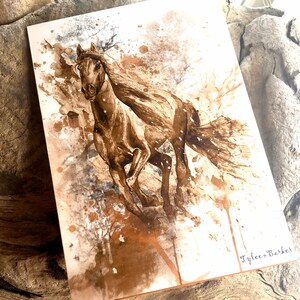 Hermoso / en blanco / tarjeta de felicitación / arte / por artista / ocasión / vacaciones / cumpleaños / aniversario / tarjeta / tarjetas