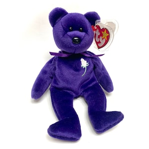 RETIRED / ERRORS / original / Beanie / Babies / Princess / Bear / Rare / Tag / Errors  / collectibles / collectors / TY / plush / vintage