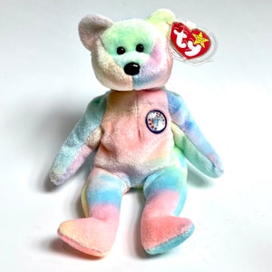RETIRED / ERRORS / original / Beanie / Babies / Birthday / Bear / Rare / Tag / Errors  / collectibles / collectors / TY / plush / vintage