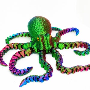 3D printed  / articulated / octopus / sea animals / fidget / toy
