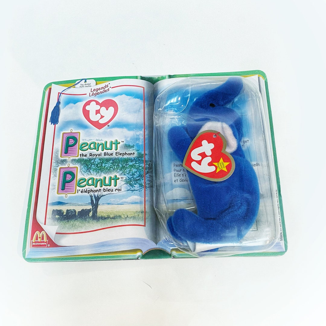 Rare / Teenie / Beanie / Babies / Mcdonald’s / Peanut / Elephant / Rare ...