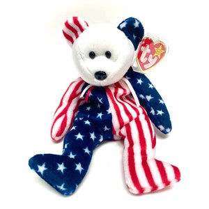 RETIRED / ERRORS / Original / Beanie / Babies / Spangle / Bear / Rare