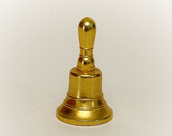 Miniature / brass / bell / collectible / miniatures / vintage / antique / dollhouse / furniture / rare