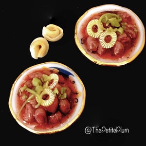 Sweet and sour / pork / Chinese food / Miniature / dollhouse/ miniature food/ miniatures / scale  / art / handmade/ polymer clay