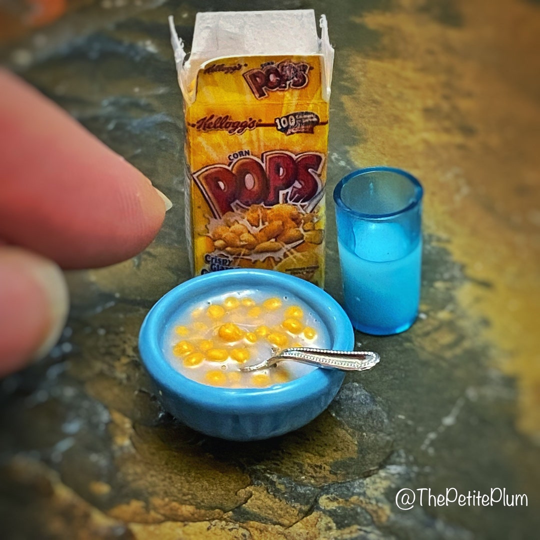 Miniature / Cereal / Bowl / Milk / Breakfast / Food / Mini / Etsy