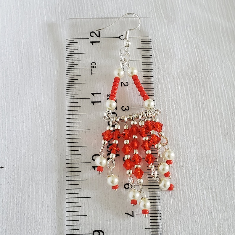 Gift for any occasion Earrings For Fall Sparkling orange