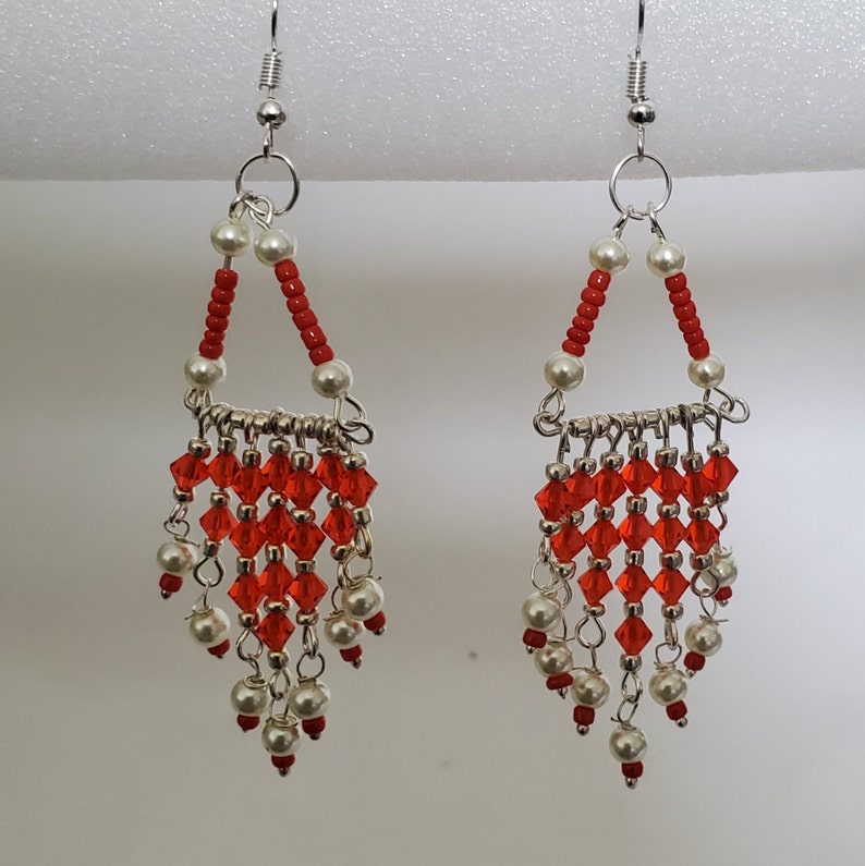 Gift for any occasion Earrings For Fall Sparkling orange