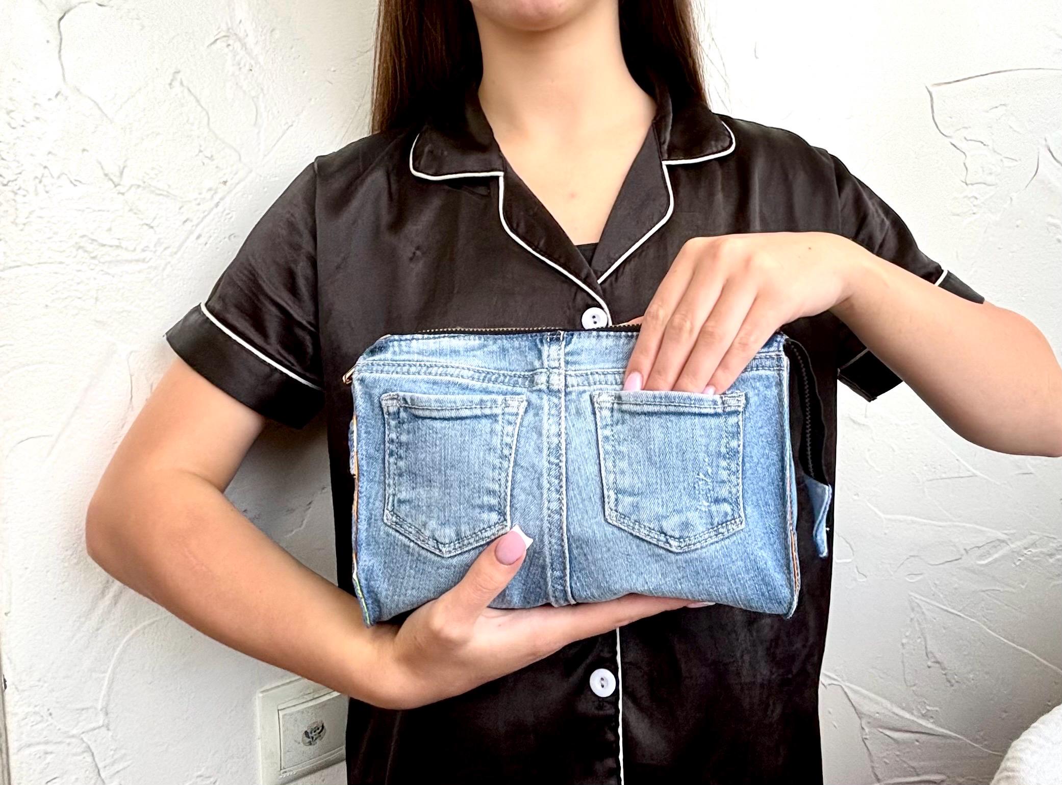 Denim Clutch - Etsy