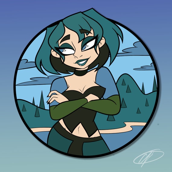 Gwen Enamel Pin Total Drama Island Pin 