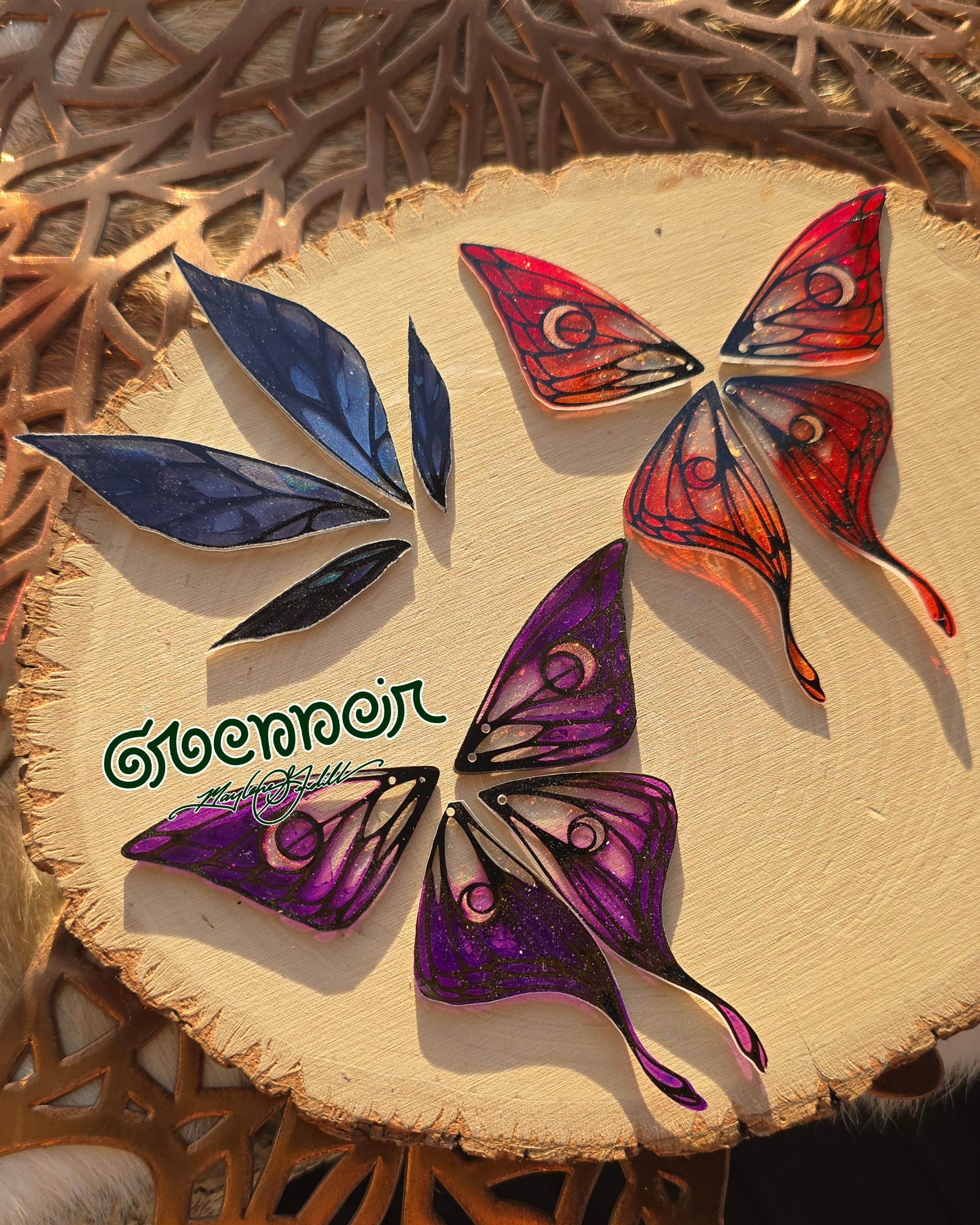 1 Pair Randomized *Imperfect* fairy wings for arts and crafts