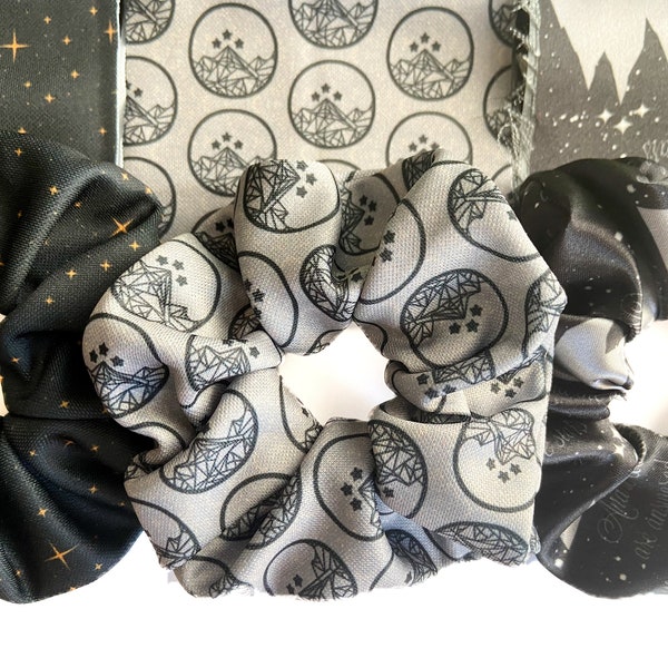 ACOTAR Inspired Night Court Scrunchies