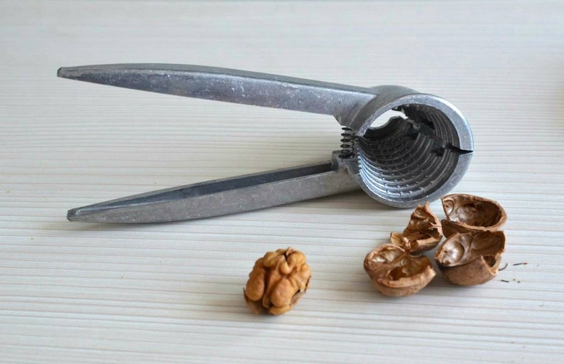 Nut Cracking Tool. Vintage Walnut Cracker. Kitchen Tool. Etsy