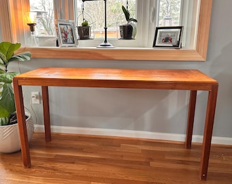 Danish Modern Console Table