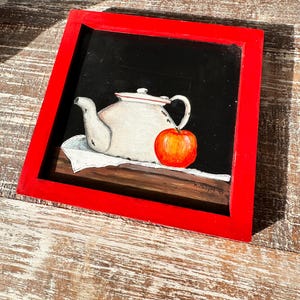 Tiny Still Life- Oil on Wood