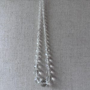 Antique Art Deco Crystal Necklace