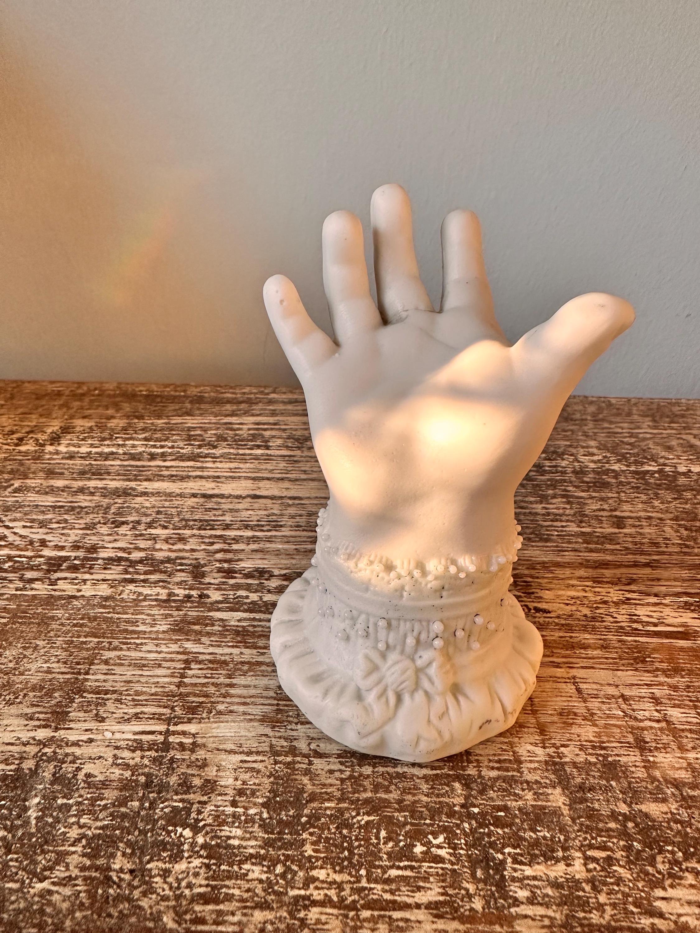Victorian Baby Hand Ring Holder