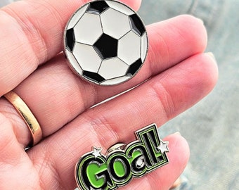 Soccer Enamel Pin: Team Spirit Accessory