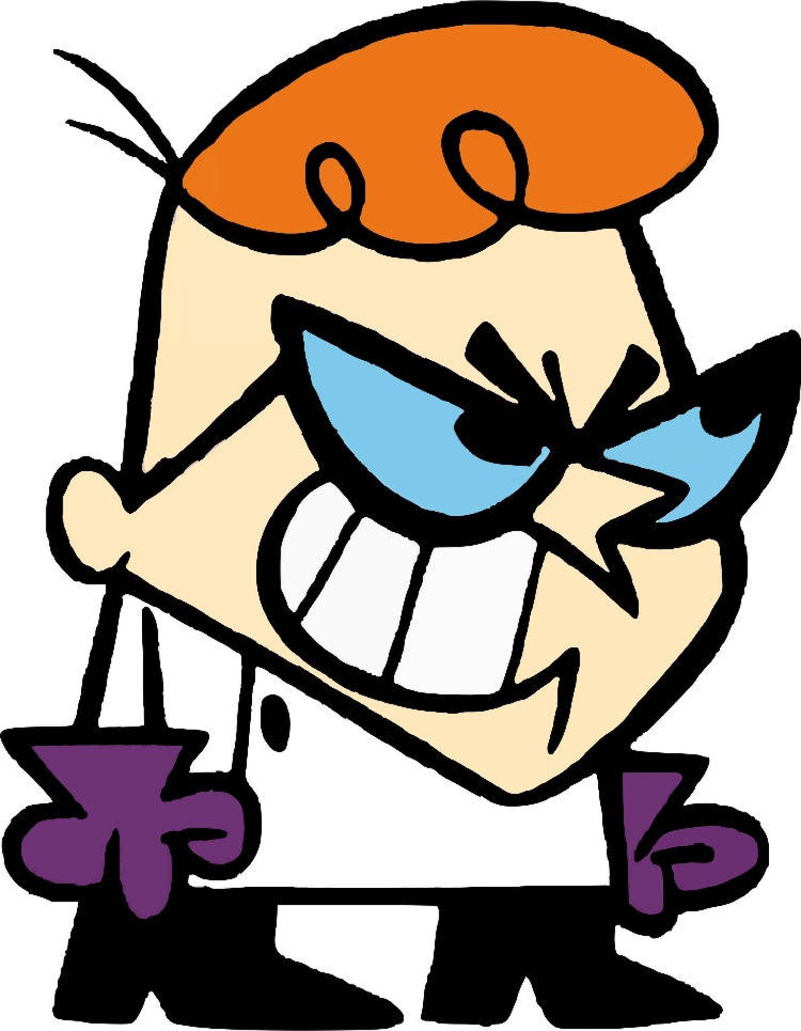 Dexter's Laboratory Sticker Etsy