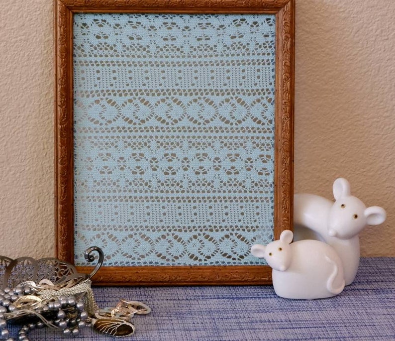 Weathered Oak Engraved Wood Earring Holder