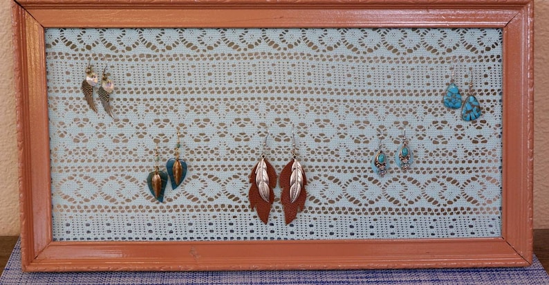 Large Earring Display Holds Hundreds of Earrings