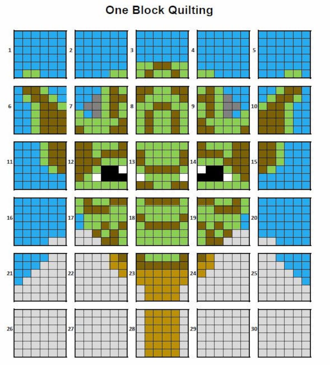 Yoda Quilt Pattern Etsy