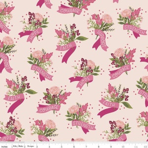 Hope in Bloom (Sold by the 1/4 Yard)