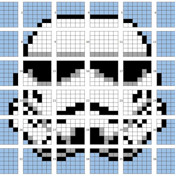 Stormtrooper quilt pattern