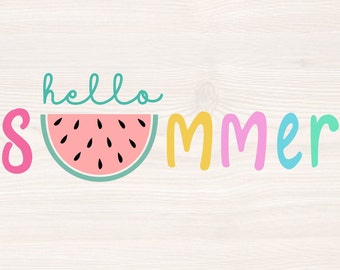 Download Hello Summer Svg Etsy