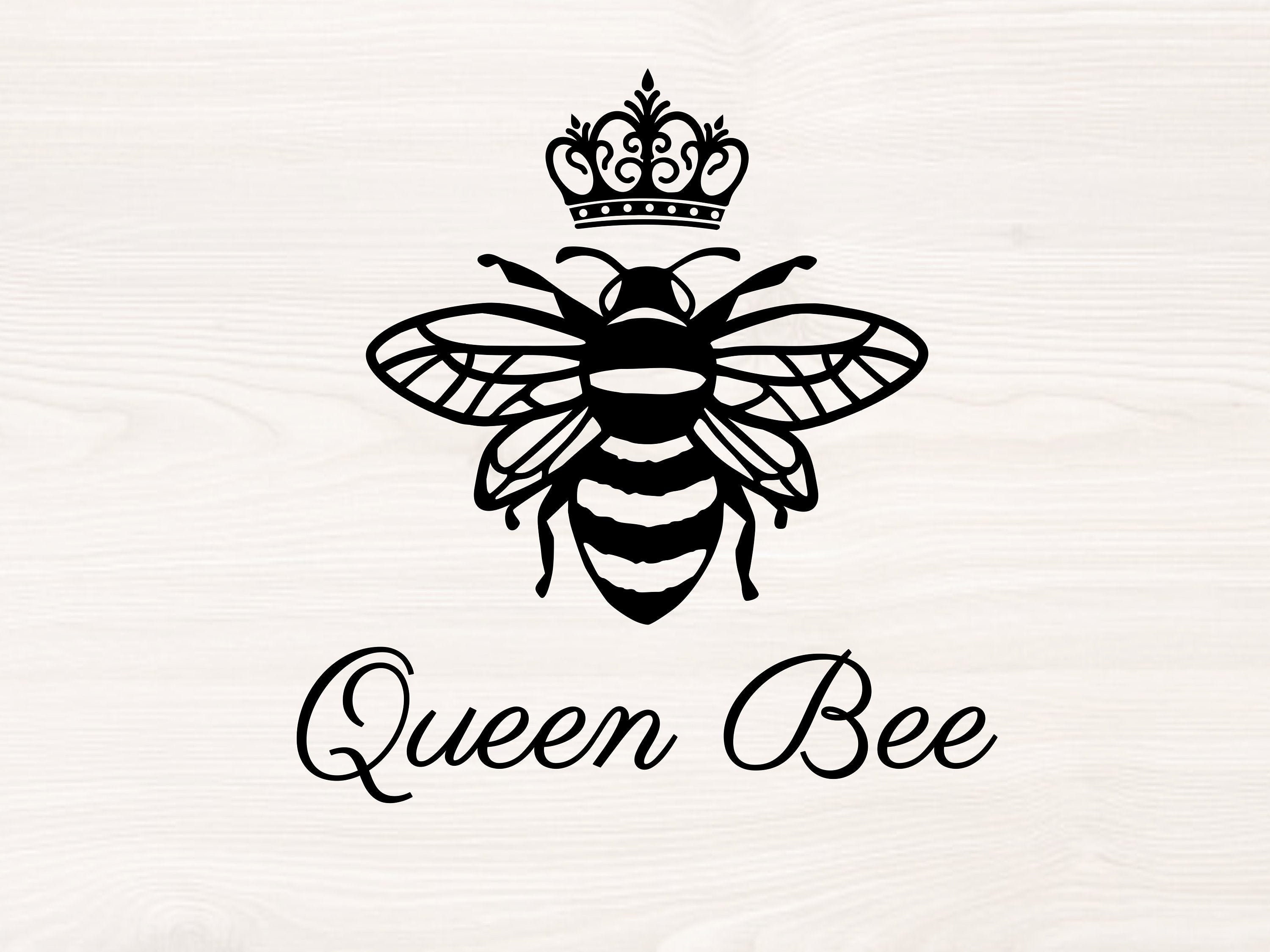 Queen Bee Black and Gold Wrapping Paper, Bumble Bee Gift Wrap